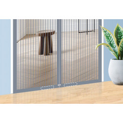 Magnetic Screen Door Curtain, fly proof door Curtain grey