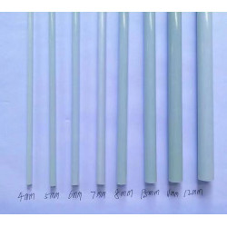 10 of 6mm by 2000mm Fibreglass Rods