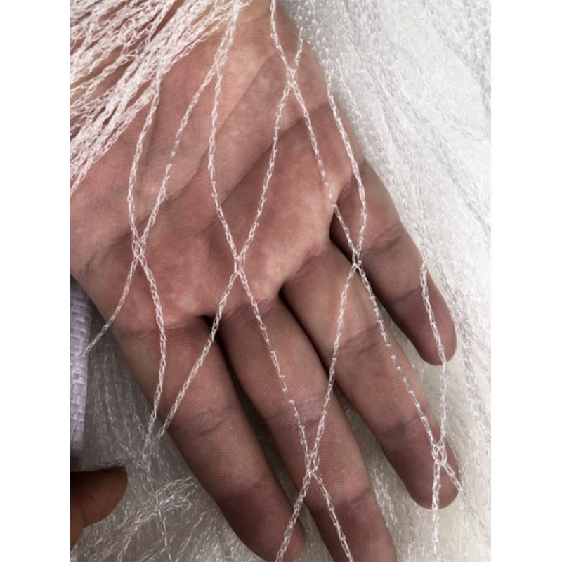 OFFCUTS- 8M BY 9M 30gsm white bird net