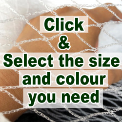 10m wide 30GSM White bird...